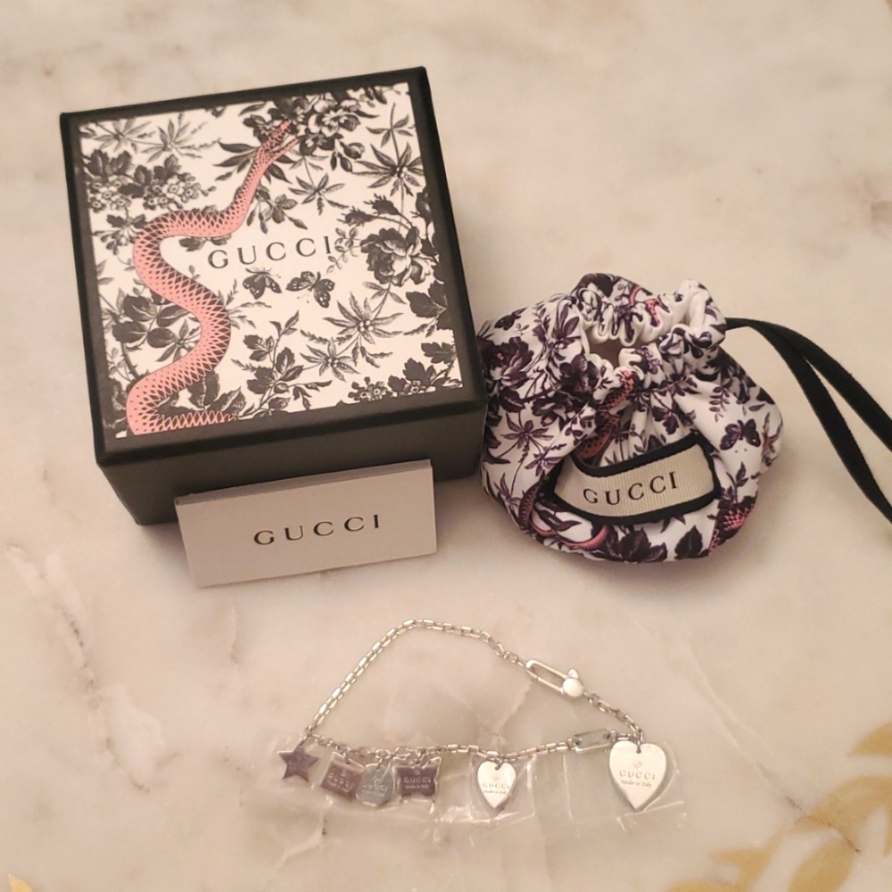 NWT ⭐️ Gucci Multi-Charm Bracelet